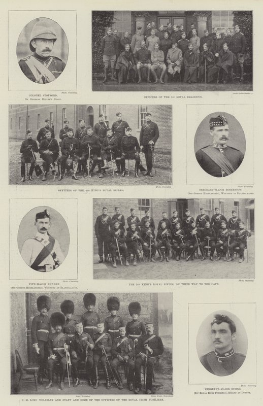 Troupes de la deuxième guerre des Boers - English Photographer