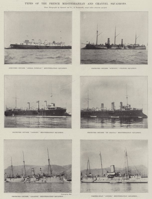 Types des escadrons méditerranéens et de la Manche français - English Photographer