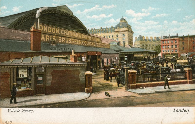 Gare de Victoria, Londres - English Photographer