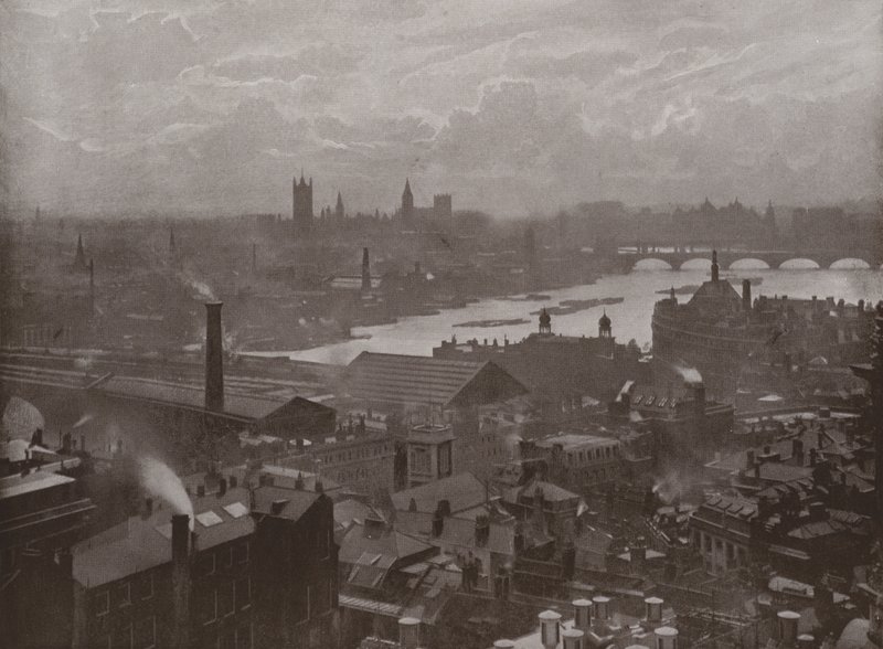 Vue depuis la galerie dorée, Saint-Paul, regardant vers le sud-ouest - English Photographer