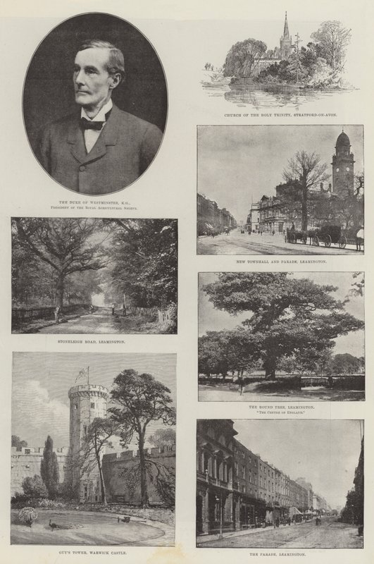 Visite du prince de Galles au Warwickshire - English Photographer