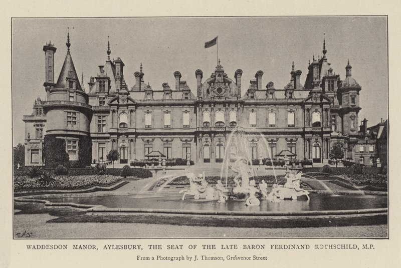 Waddesdon Manor, Aylesbury, la résidence du défunt baron Ferdinand Rothschild, MP - English Photographer
