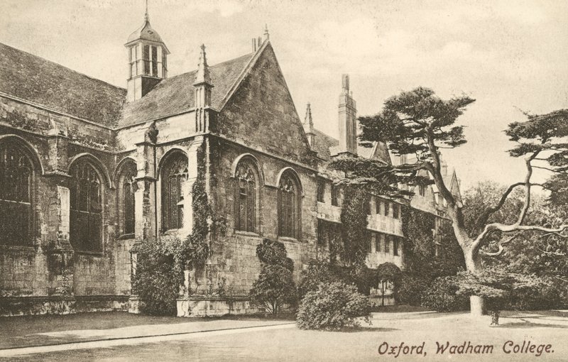 Wadham College, Oxford, Oxfordshire - English Photographer