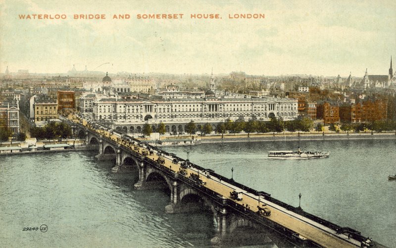 Waterloo Bridge et Somerset House - English Photographer