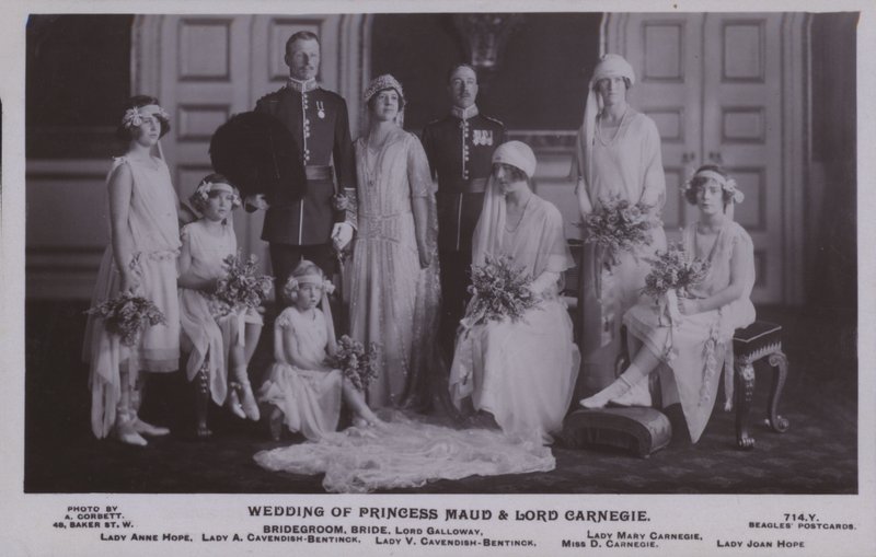 Mariage de la princesse Maud et Lord Carnegie - English Photographer