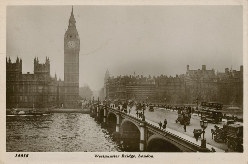 Pont de Westminster, Londres - English Photographer