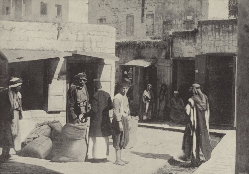 Marché aux grains, Nazareth, où le Christ a grandi - English Photographer