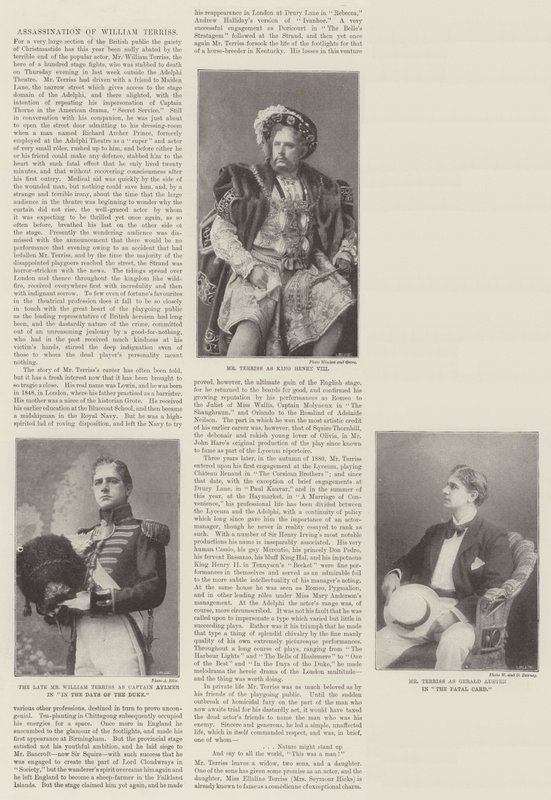 William Terriss - English Photographer