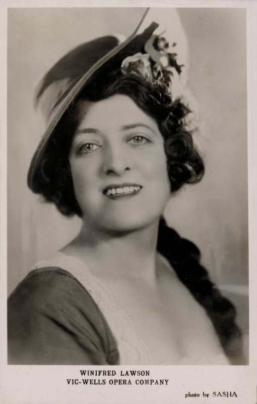 Winifred Lawson, Vic-Wells Opera Company - English Photographer