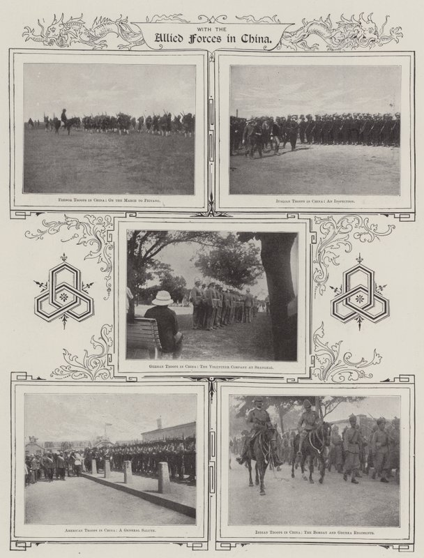 Avec les forces alliées en Chine - English Photographer