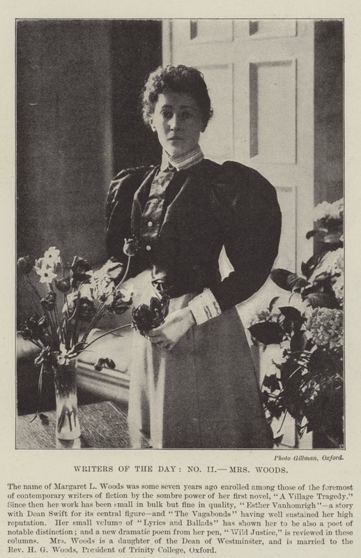 Écrivains du jour, Mme Woods - English Photographer
