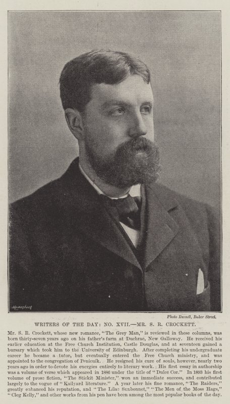 Écrivains du jour, M. S R Crockett - English Photographer