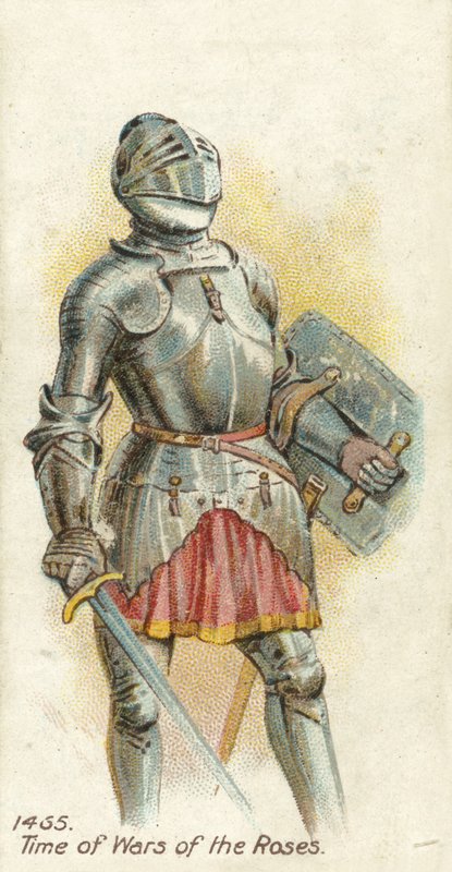 1455, époque des guerres des Roses - English School