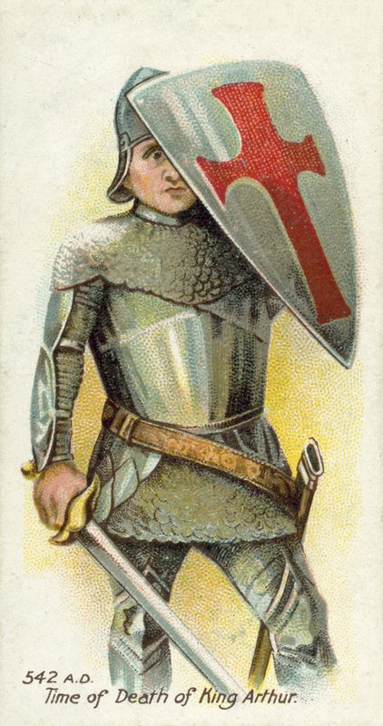542 apr. J.-C., Époque de la mort du roi Arthur - English School
