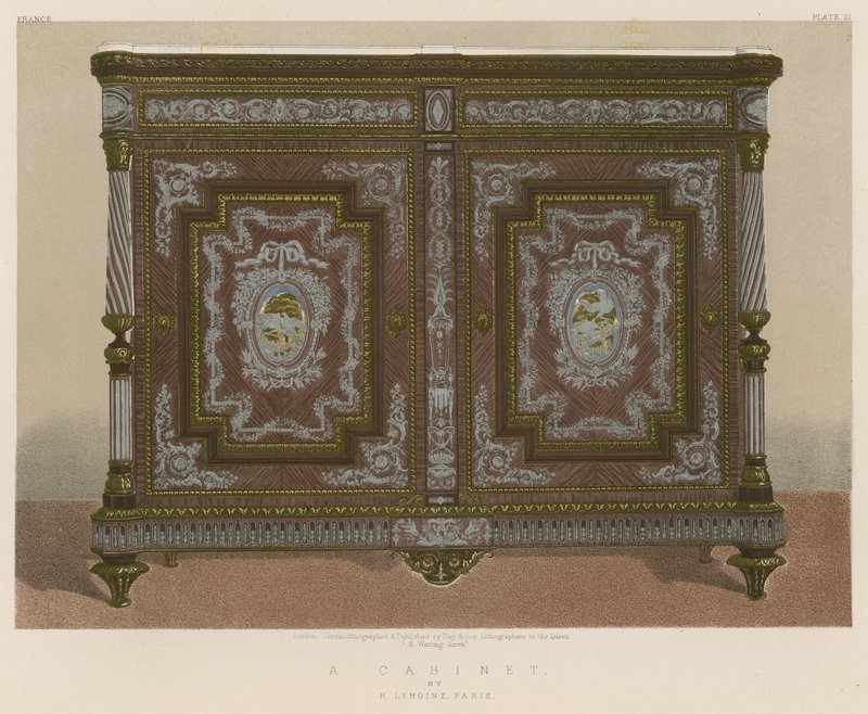 Un cabinet par H Lemoine, Paris - English School