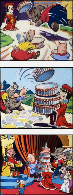 Un gâteau pour Sa Majesté - English School