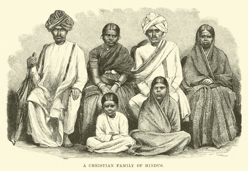 Une famille chrétienne de hindous - English School