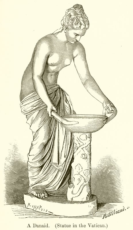Une Danaïde (Statue au Vatican) - English School