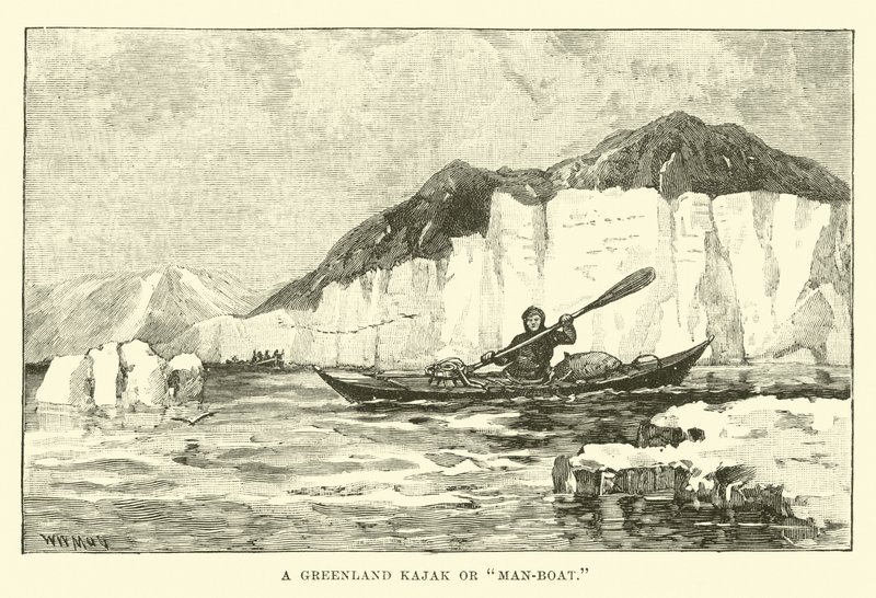 Un kajak ou bateau d