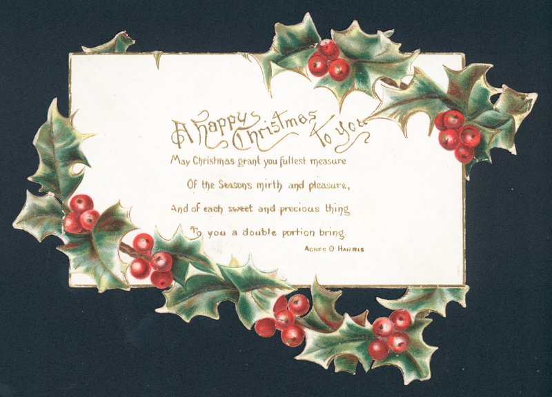 Un joyeux Noël pour vous - carte de Noël - English School