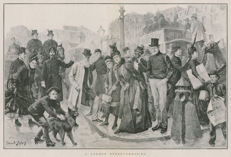 Un passage piéton à Londres - English School