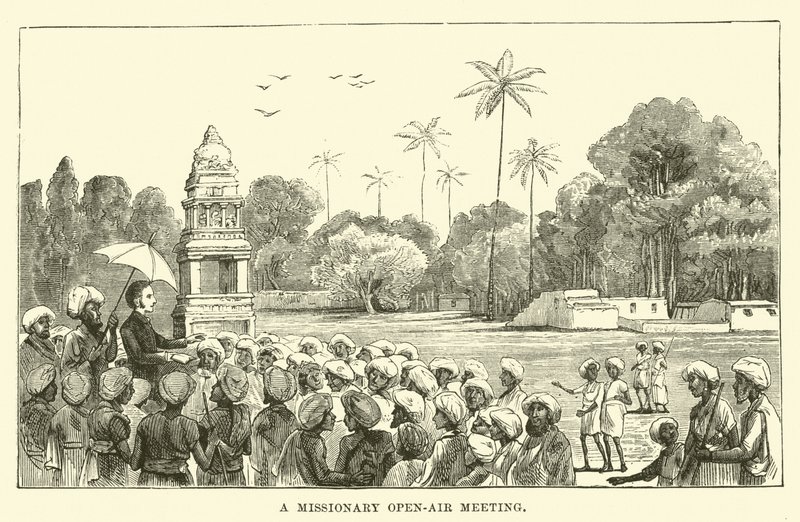 Réunion missionnaire en plein air - English School