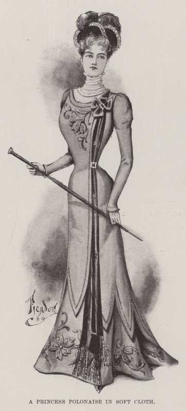 Une princesse polonaise en tissu doux - English School