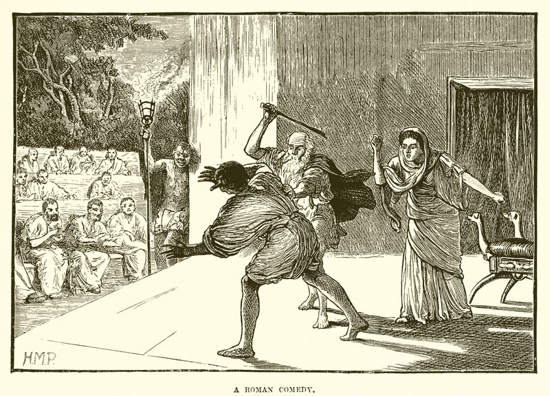 Une comédie romaine - English School