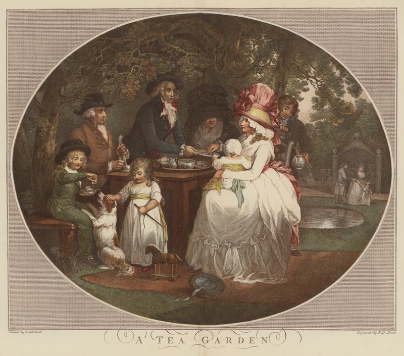 Un jardin de thé - English School
