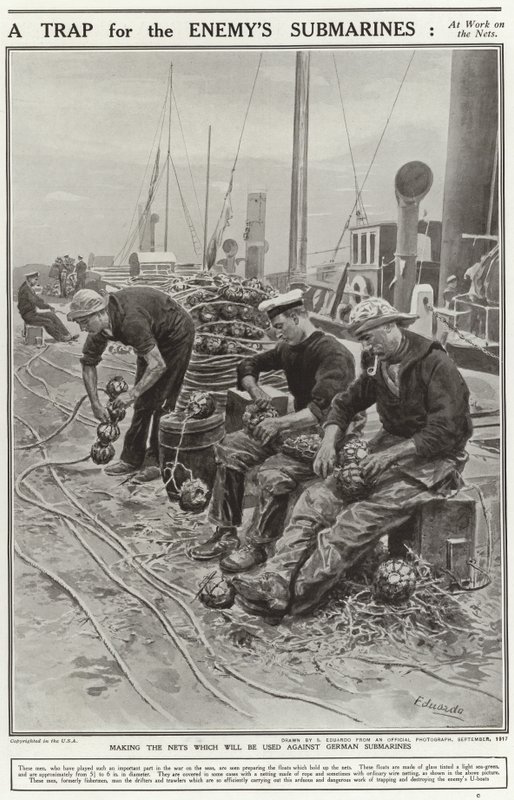Un piège pour les sous-marins ennemis - English School