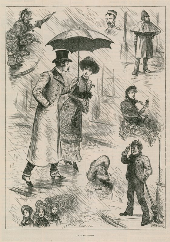 Un après-midi pluvieux - English School