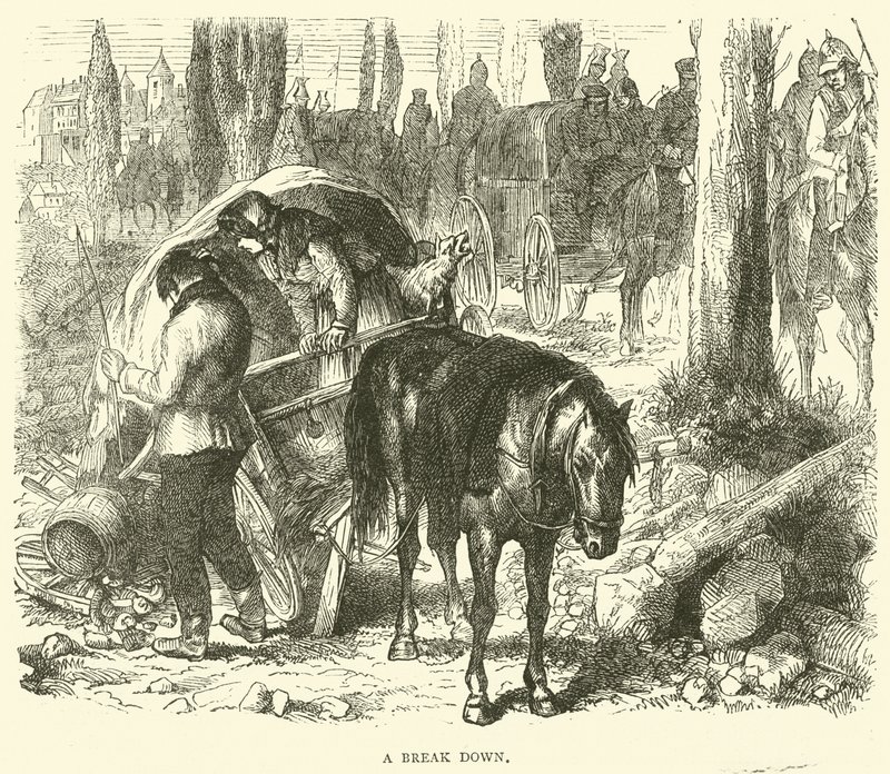 Une panne, novembre 1870 - English School