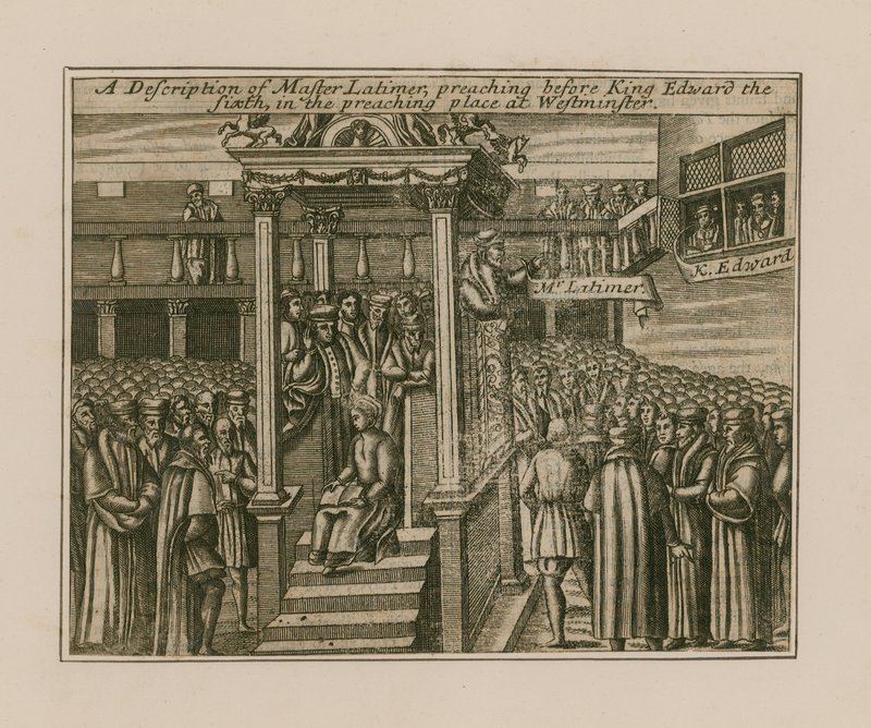Description de Maître Latimer - English School