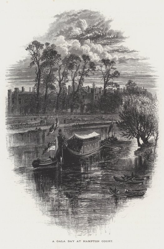 Un jour de fête à Hampton Court, Richmond upon Thames - English School