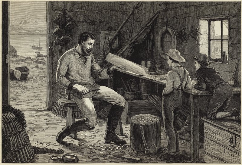 Une leçon de construction de bateaux - English School