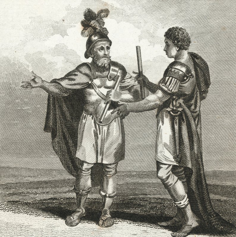 Une rencontre entre Scipion et Hannibal - English School