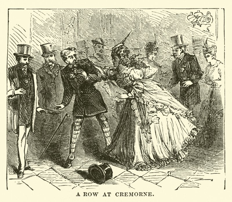 Une bagarre à Cremorne - English School