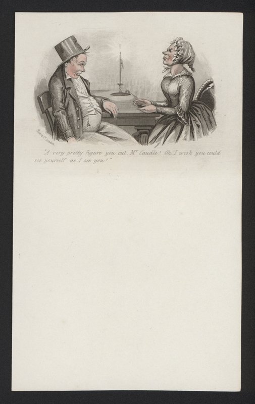 « Vous faites un très joli tableau, M. Caudle. Oh, si seulement vous pouviez vous voir comme je vous vois » - English School
