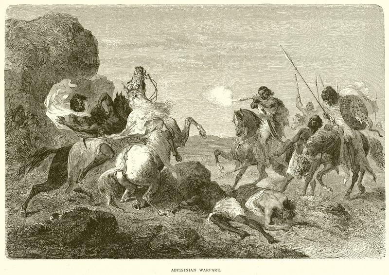 Guerre abyssinienne - English School