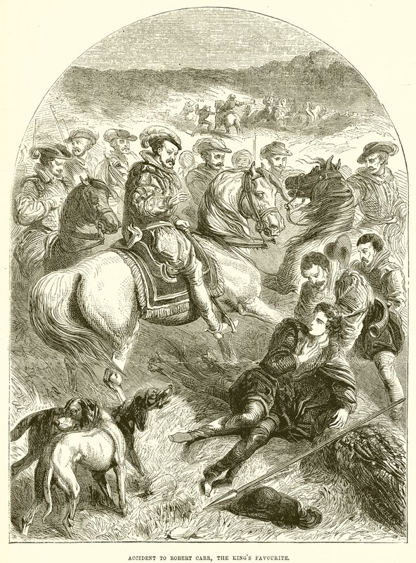 Accident de Robert Carr, le favori du roi - English School