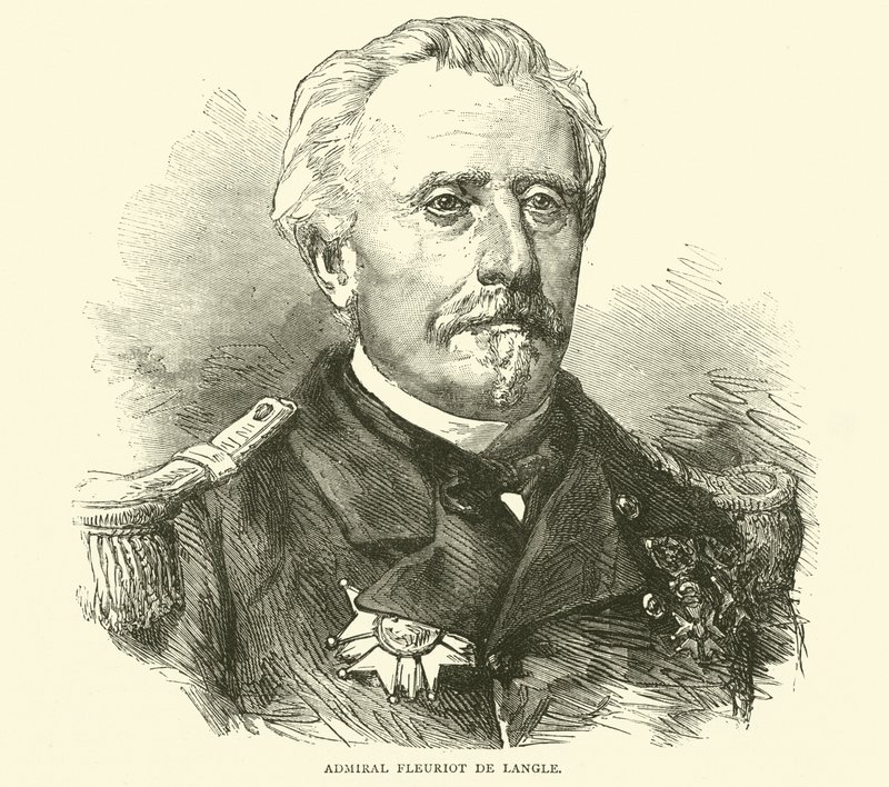 Amiral Fleuriot de Langle, novembre 1870 - English School