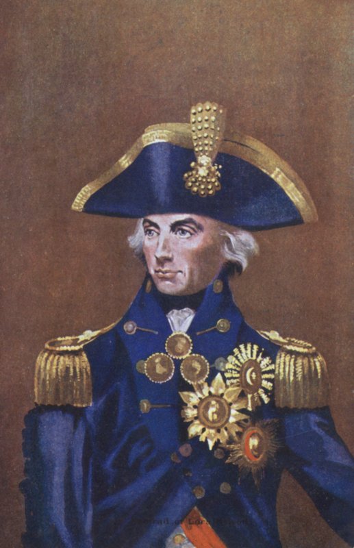 Amiral Lord Nelson, portrait - English School