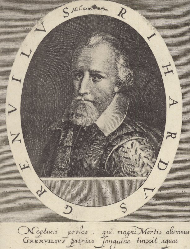 Amiral Sir Richard Grenville - English School