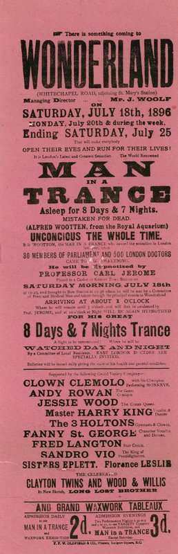 Annonce pour Wonderland, Whitechapel Road, Londres - English School