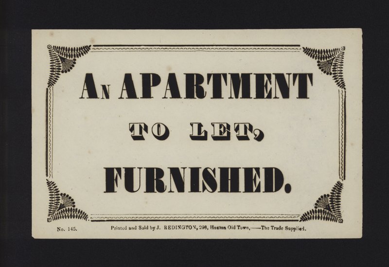 Annonce : Un appartement à louer, non meublé - English School