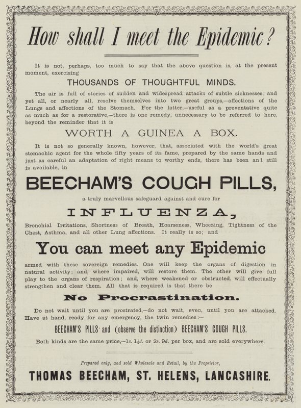 Publicité, Beecham