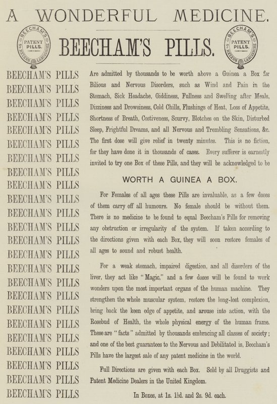 Publicité, Beecham