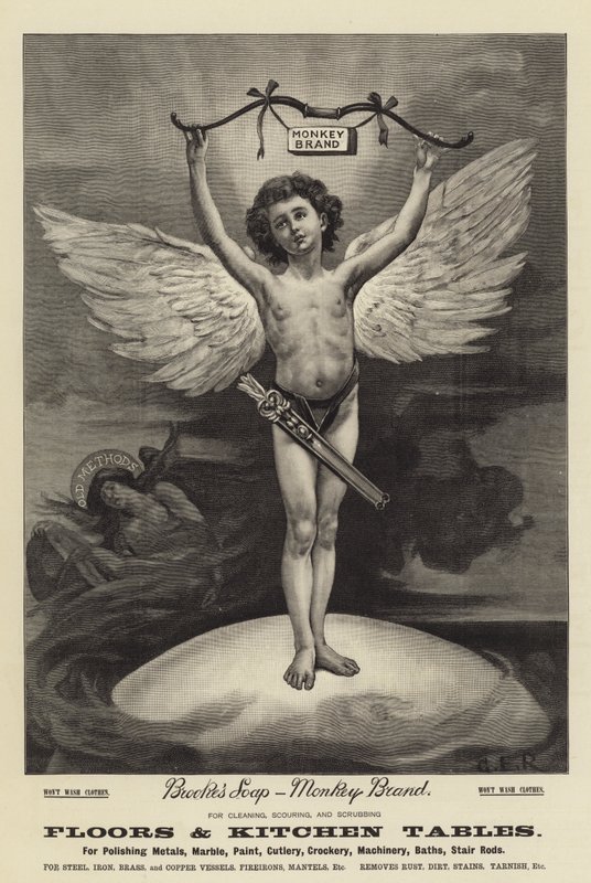 Publicité, savon de Brooke - English School