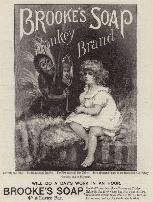 Publicité, savon de Brooke - English School