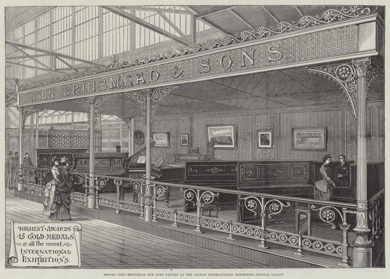 Publicité, John Brinsmead and Sons - English School